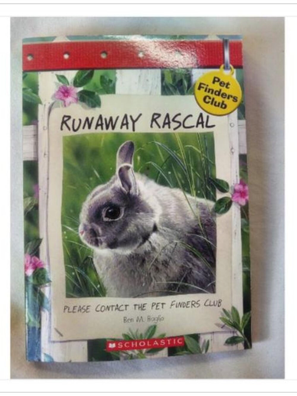 Runaway Rascal Ben M. Baglio 2006 Paperback Book Vintage Novel Read Classic